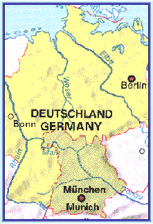 Map of Germany